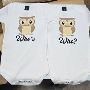 Twin Onesies